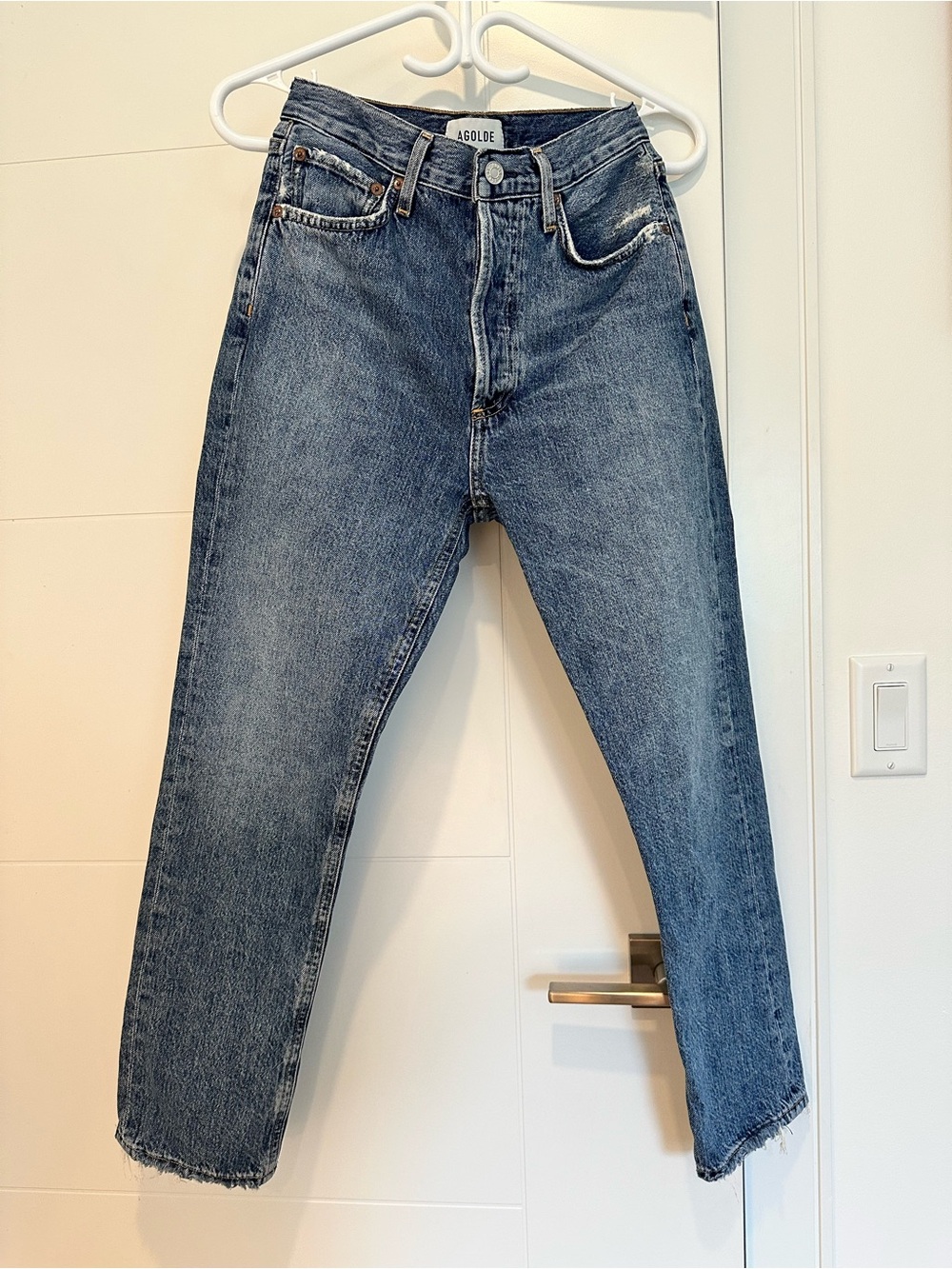 Agolde Riley Crop Jeans - Picture 3 of 8